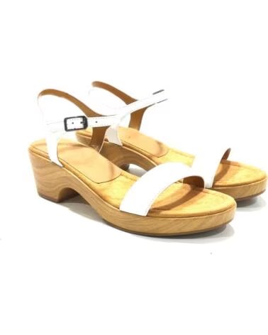 UNISA SANDALES À TALONS POUR FEMME BLANC BLANCO