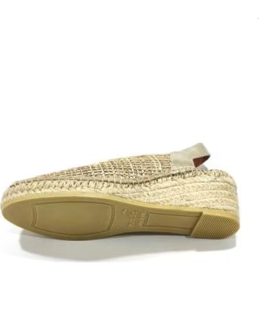 VIGUERA ESPADRILLE COMPENSÉE OR FEMME ORO