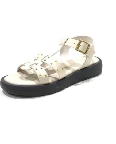 SANDALI IN PELLE BIANCA WONDERS DA DONNA BLANCO