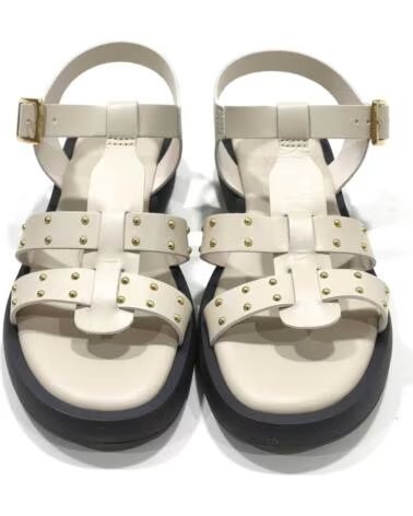 SANDALI IN PELLE BIANCA WONDERS DA DONNA BLANCO