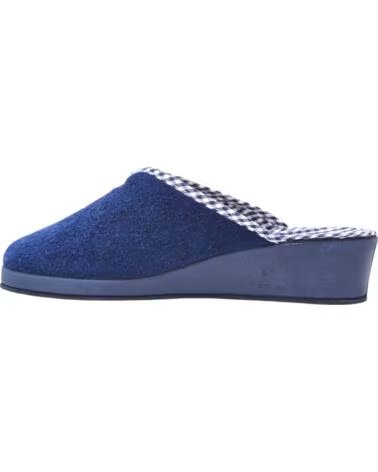 SALEMERA Zapatillas 080-At10524 en azul para mujer MARINO