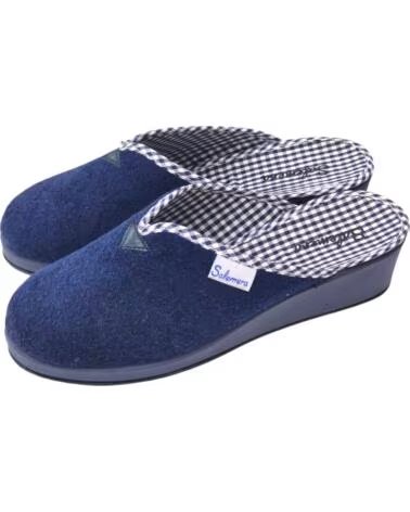 SALEMERA Zapatillas 080-At10524 en azul para mujer MARINO