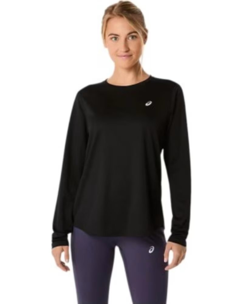 ASICS CORE LS TOP LANGARMSHIRT SCHWARZ 2012D181-001 RUNNING DAMEN