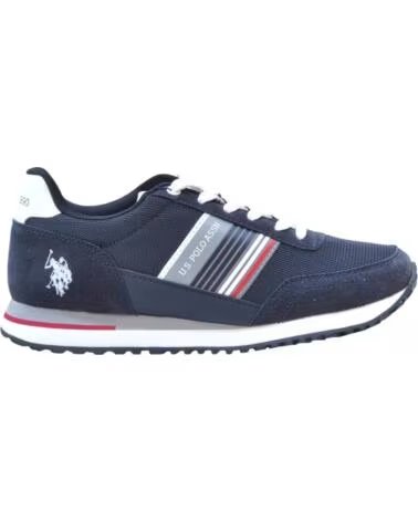 US POLO ASSN BASKETS POUR HOMME AZUL