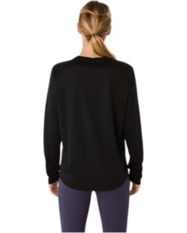 ASICS CORE LS TOP LANGARMSHIRT SCHWARZ 2012D181-001 RUNNING DAMEN