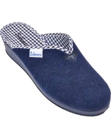 SALEMERA Zapatillas 080-At10524 en azul para mujer MARINO