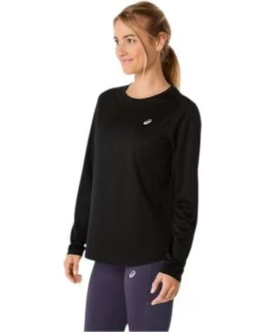 ASICS CORE LS TOP LANGARMSHIRT SCHWARZ 2012D181-001 RUNNING DAMEN