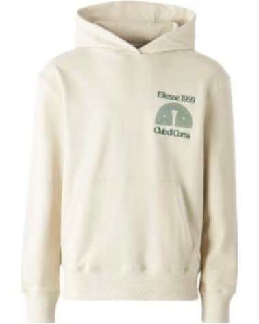 ELLESSE FELPA CLUB DI CORSA SWEARTSHIRT OFF SHB23149-904 UOMO