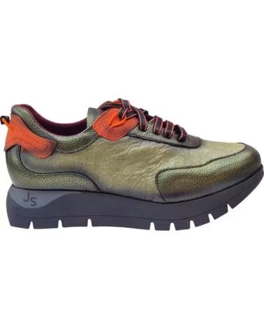 JOSE SAENZ SCARPE DA GINNASTICA 080-2287 KAKI PINOCHO SUEDE PAPAYA DA DONNA HERCE HRC