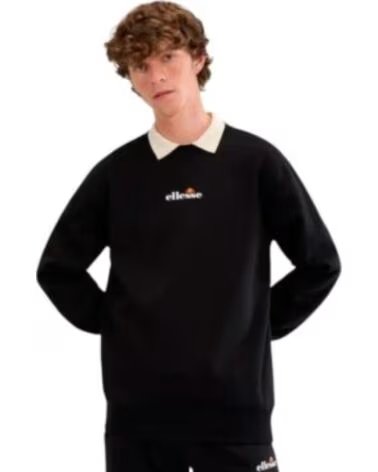 ELLESSE SUDADERA KIAMTO 2 SWEATSHIRT SHB23241-011 HOODIE HOMBRE NEGRO