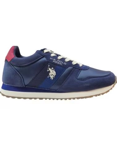 US POLO ASSN BASKETS POUR HOMME AZUL