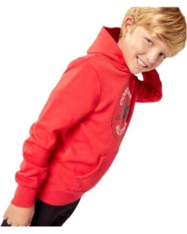 CONVERSE Sudadera Con Capucha 9Cc858-U10 en rojo para unisex ROJO