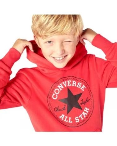CONVERSE Sudadera Con Capucha 9Cc858-U10 en rojo para unisex ROJO