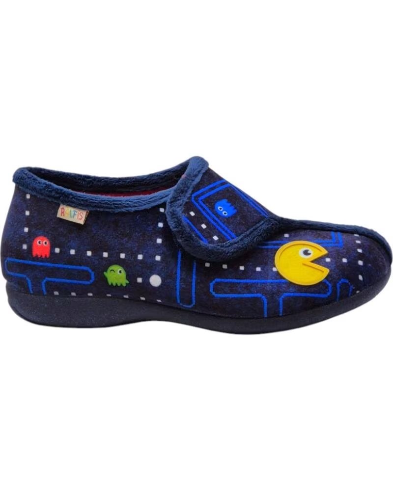 CABRERA Zapatillas De Casa 080-8499 en azul para ninos unisex MARINO