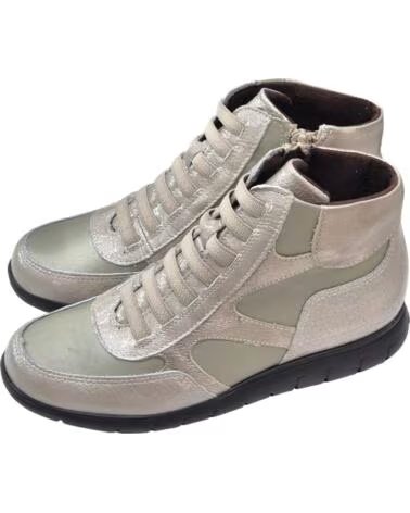 PITILLOS SNEAKERS IN PELLE DA DONNA BEIGE