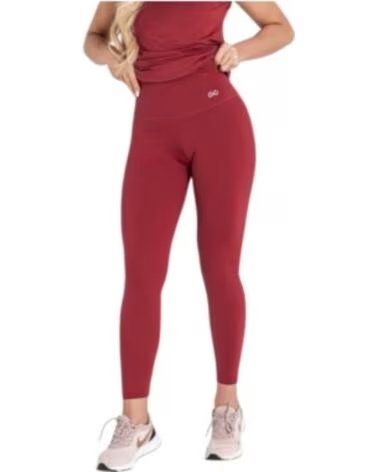DITCHIL LEGGINGS GENUINE ROUGE CRIMSON LG1040-519 CONFORTABLES FEMME TAILLE HAUTE