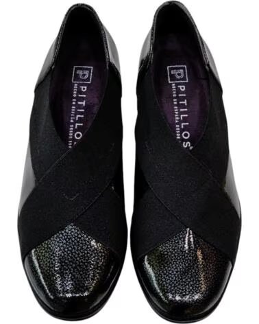 ZAPATOS PITILLOS PARA MUJER EN COLOR NEGRO
