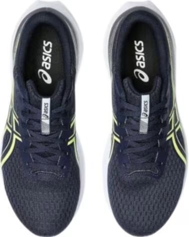ASICS PATRIOT 14 LAUFSCHUHE BLAU MIDNIGHT GELB LUCID 1011C050-401 HERREN