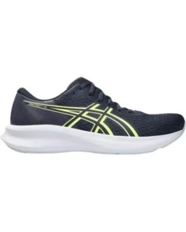 ASICS PATRIOT 14 LAUFSCHUHE BLAU MIDNIGHT GELB LUCID 1011C050-401 HERREN