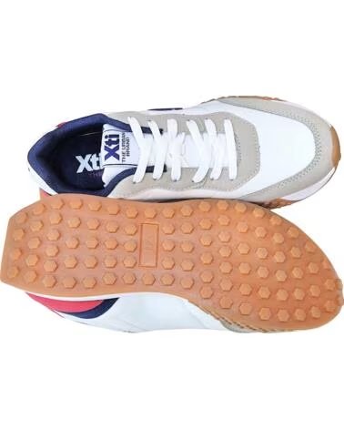 BASKETS CASUAL XTI SHOES HOMME BLANC BLANCO