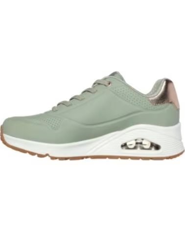 SKECHERS SAPATILHAS UNO GOLDEN AIR 177094-SAGE CASUAL MULHER