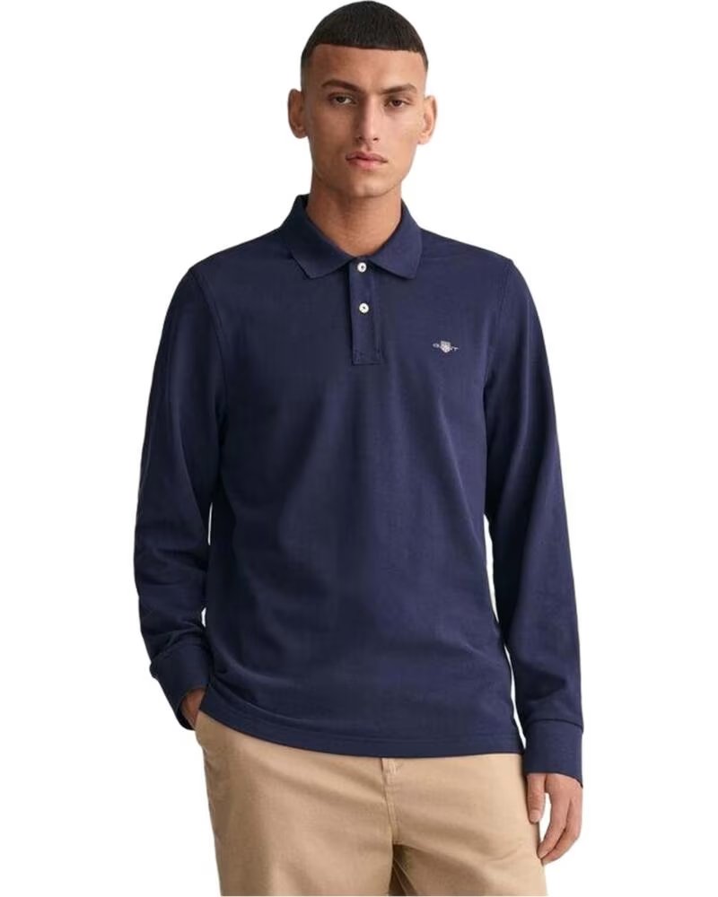 GANT POLO MANCHES LONGUES 2230433 HOMME BLEU AZUL