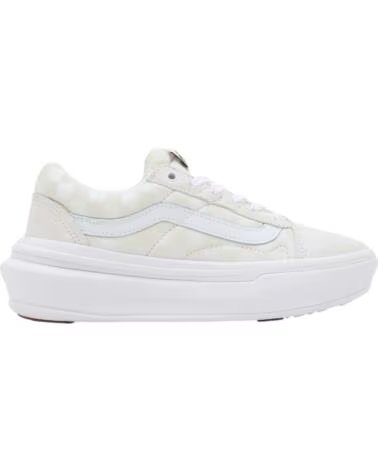 BASKETS VANS OLD SKOOL OVERT CC BLANC BLANCO