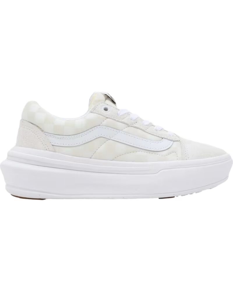 BASKETS VANS OLD SKOOL OVERT CC BLANC BLANCO