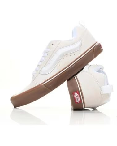 BASKETS VANS OFF THE WALL KNU SKOOL WHITE