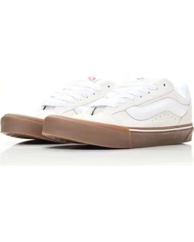 BASKETS VANS OFF THE WALL KNU SKOOL WHITE