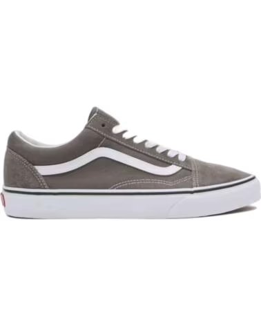 BASKETS OLD SKOOL COLOR THEORY EN CUIR GRIS VANS