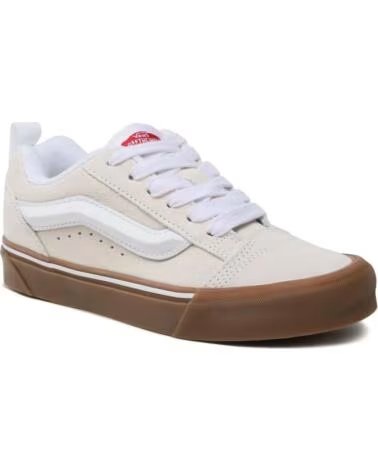 VANS OFF THE WALL KNU SKOOL WHITE SNEAKER
