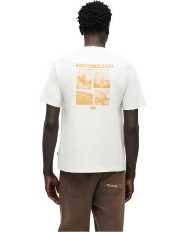 DICKIES Camiseta De Manga Corta Dk0A88Qoc481 en blanco para hombre EGRET