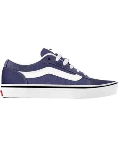 VANS OFF THE WALL ZAPATILLAS VERO LS SUEDE-CANVAS DEEP TWILIGHT AZUL