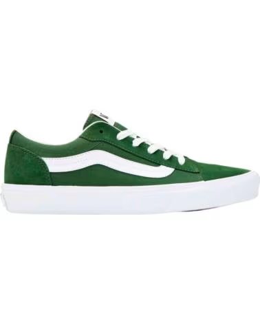 VANS OFF THE WALL Zapatillas Vans Vero Ls Suede Canvas Verde Pino Forest Vn000Y7Hen61 Sneaker Casual Hombre VERDE