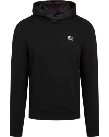 CRUYFF FELPA CON CAPPUCCIO DA UOMO NERO NEGRO