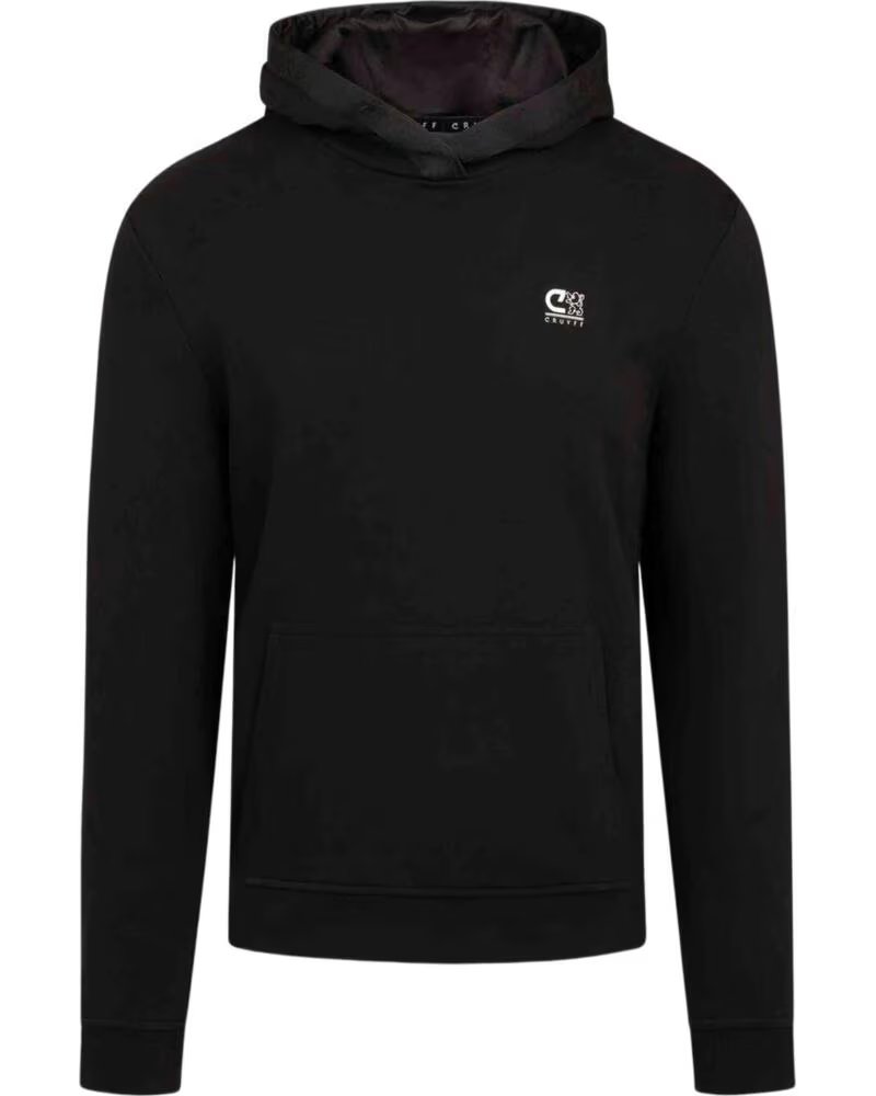CRUYFF FELPA CON CAPPUCCIO DA UOMO NERO NEGRO