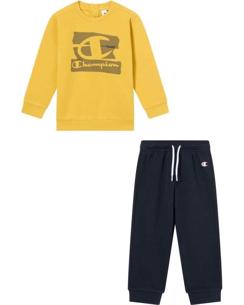 CHAMPION ENSEMBLE OUTERWEAR POUR GARÇON JAUNE AMARILLO