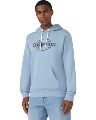 CHAMPION OUTERWEAR FELPA CON CAPPUCCIO UOMO BLU AZUL