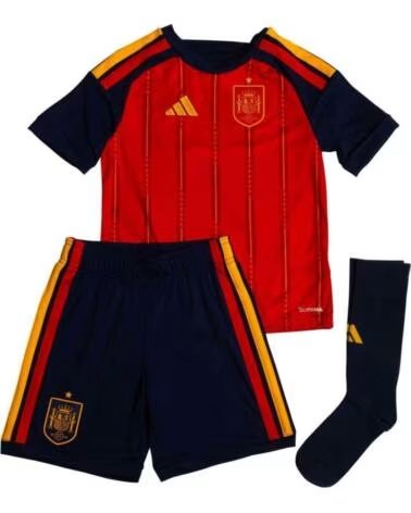 ADIDAS ENSEMBLE PREMIER ÉQUIPEMENT ESPAGNE ENFANT ROJO