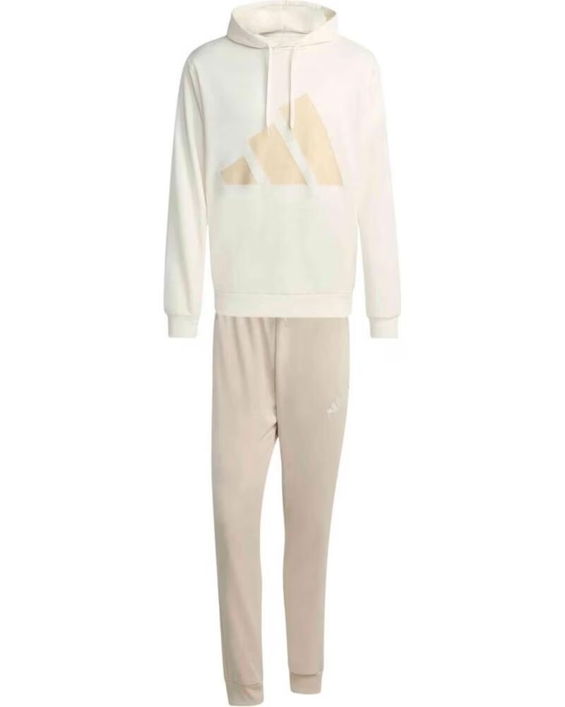 ADIDAS SURVÊTEMENT FRENCH TERRY À CAPUCHE KB8780 HOMME BEIG