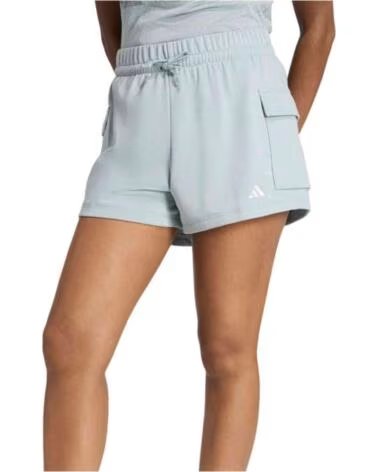 ADIDAS SPORTSHORTS FÜR DAMEN MIT BEINTASCHEN VERDE