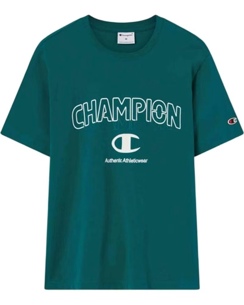 CHAMPION HERREN T-SHIRT IN GRÜN VERDE
