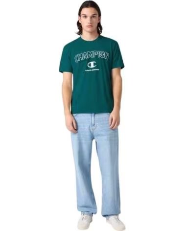 CHAMPION HERREN T-SHIRT IN GRÜN VERDE