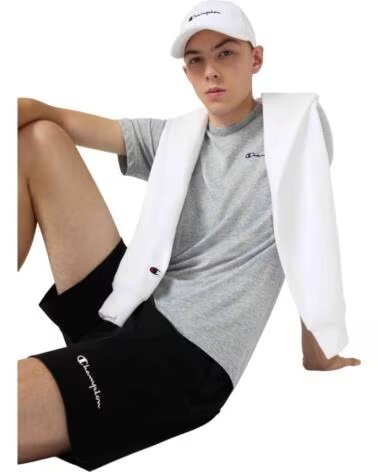 CHAMPION SHORTS POUR HOMME NOIR NEGRO