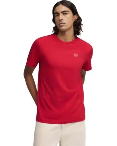 PUMA HERREN T-SHIRT ROJO