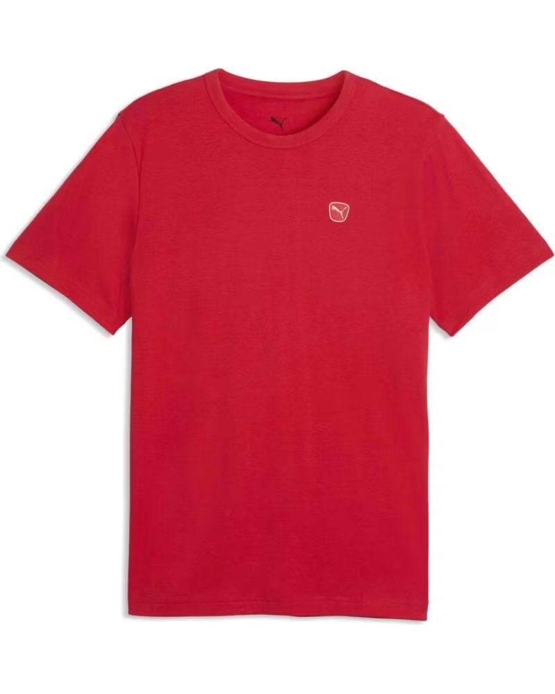 PUMA HERREN T-SHIRT ROJO