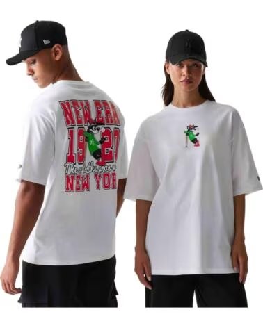 NEW ERA KURZARMSHIRT FÜR HERREN BLANCO