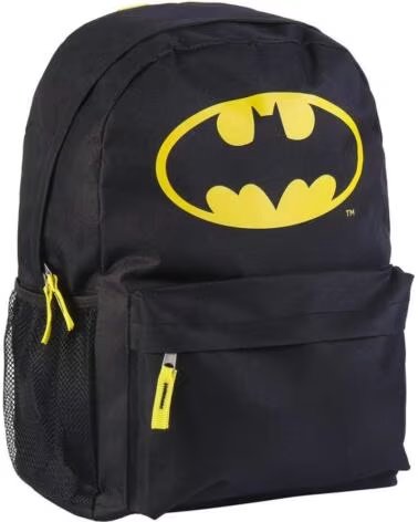 ARTESANIA CERDA MOCHILA ESCOLAR 2100004060 BATMAN NEGRO