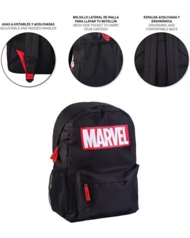 ARTESANIA CERDA SAC À DOS MARVEL 2100004063 UNISEXE NOIR NEGRO